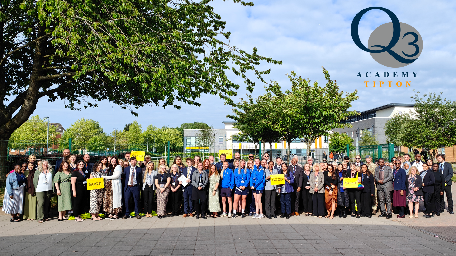 Celebrations at Q3 Academy Tipton